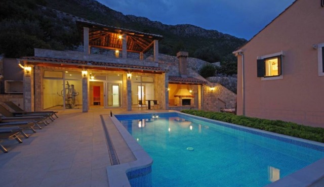 Luxury Panorama Villa Dia, Brsečine, Croatia