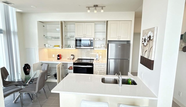 Luxury Penthouse | 2BR | 4 Balconies | Parking Included
