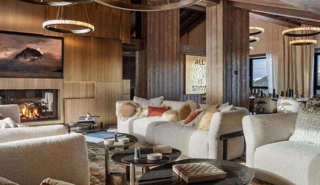 Luxury Penthouse in Courchevel 1850 with Spa, 10 Bedrooms