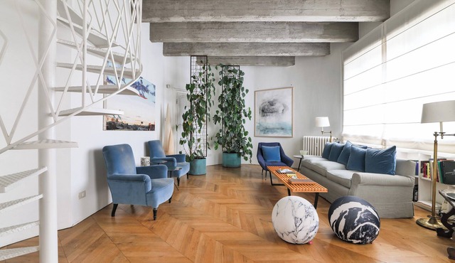 Luxury penthouse in the heart of Brera