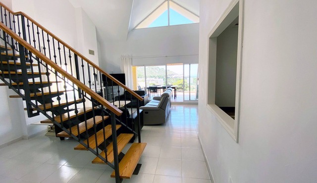 Luxury Penthouse Los Olivos 3 bed Front line Sea Views sleeps 6 La Manga Club