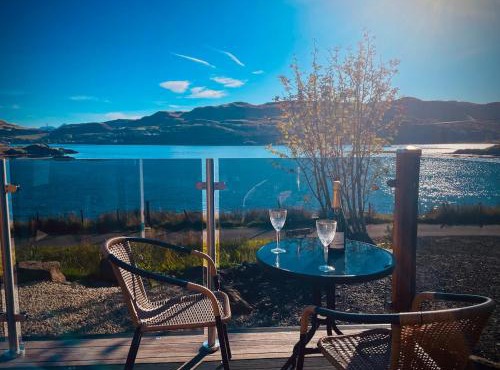 Luxury Pod and Sauna with Fantastic Sea Views