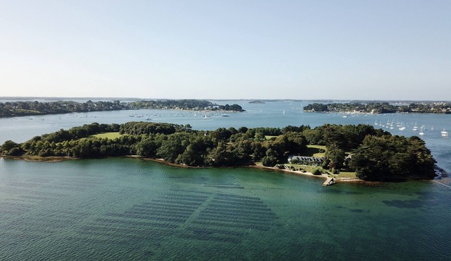 Luxury private island in the Gulf of Morbihan