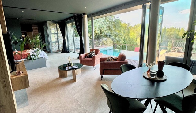 Luxury private villa with heated pool, spa and sauna