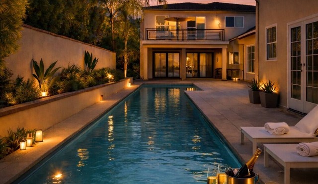 Luxury Private Villa - Lap Pool, Guest House, Spa, Sleeps 14