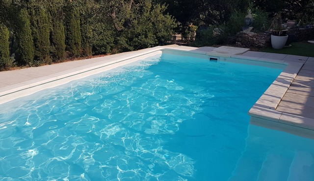 Luxury rental on private lot with new private pool near Ste Maxime