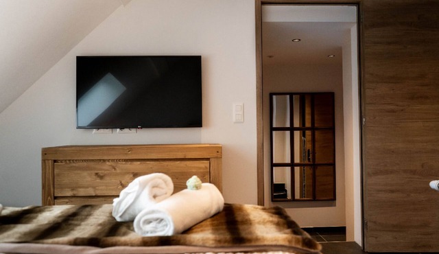 Luxury residence in Métabief, suites, apartments, private spa and sauna
