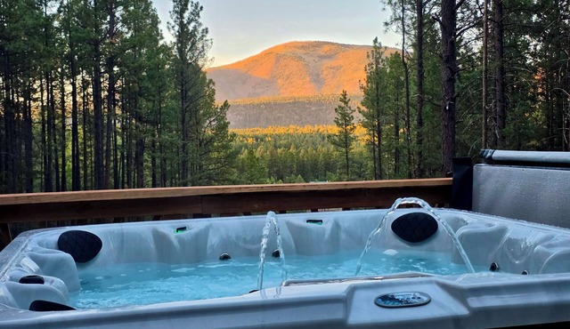 Luxury Retreat with Hot Tub + Mountain Views
