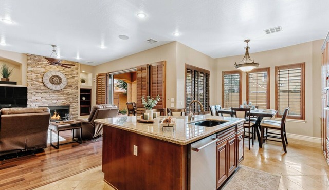 Luxury Retreat With Heated Pool & Hidden Game Room 6 Bedroom Home by RedAwning
