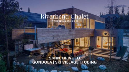 Luxury Riverfront Chalet
