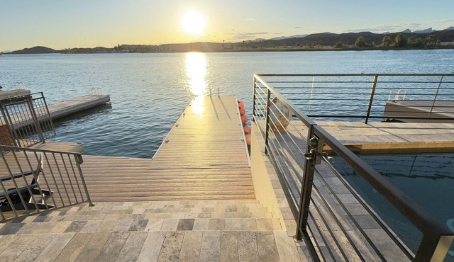 Luxury Riverfront Home in Parker - Private Dock, Mini Pool & Game Room