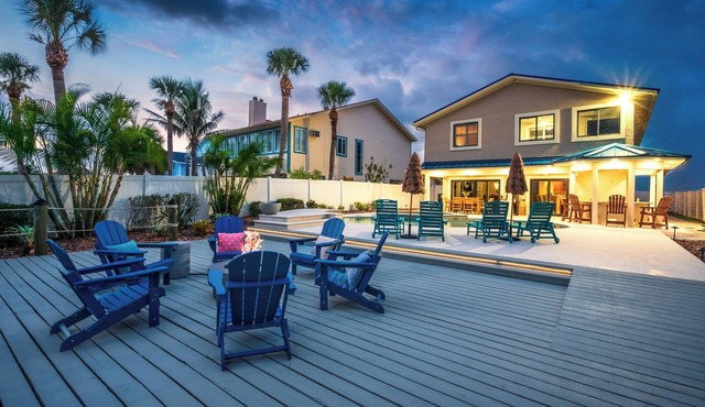 Luxury Riverfront Oasis | Dock, Pool & Walk to Beach