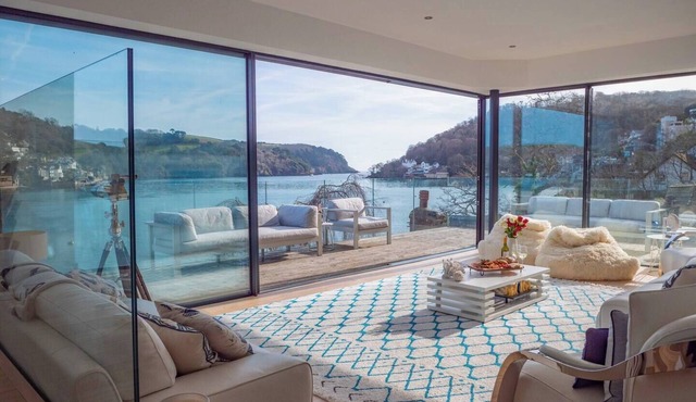 Luxury Riverside Home with Stunning Dart Views