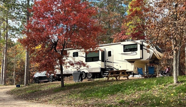 Luxury RV at Bolton Bay on Long Lake