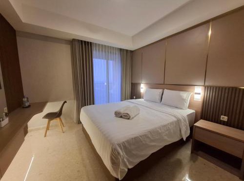 Luxury Sea View Free WIFI Nice and Cozy Gold Coast Apartment PIK Next to Oakwood Hotel by Blezz