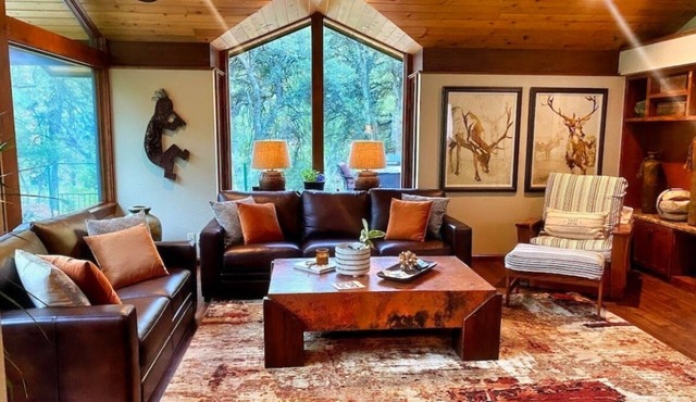 Luxury Sedona Oak Creek Canyon Home - Creek Access