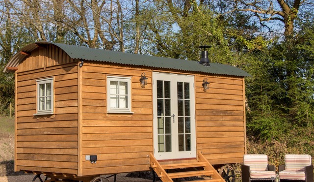 Luxury shepherd's hut