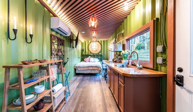 Luxury Shipping Container Tiny Home- Dog Friendly