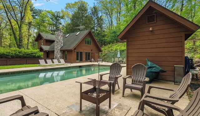 Luxury Southwest Michigan Retreat With Private Pool + Beach Access on Lake MI