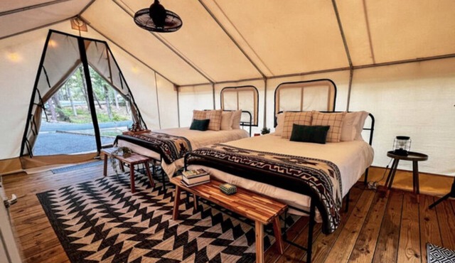 Luxury Spacious Glamping, Lake View, Grill, Pool, Pet Friendly, Swim