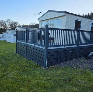 Luxury static caravan