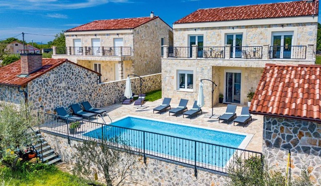 Luxury Stone villa with pool - Briševo