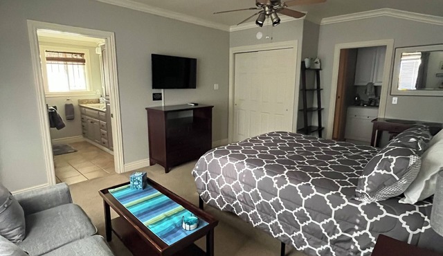 Luxury Studio in Livermore California Wine Country, Near National Labratories