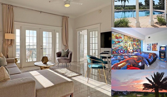 Luxury Stylish Top Floor & Stunning Views, Marvel Themed Room, XBoxOne