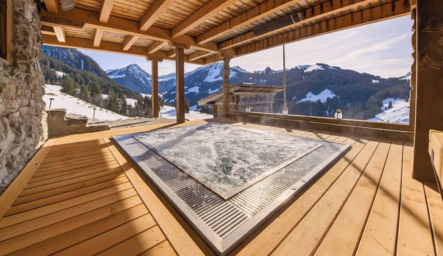 Luxury Swiss Heidi Mountain Chalet near to Gstaad
