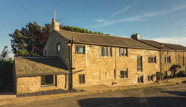 Luxury traditional stone farmhouse, stunning views