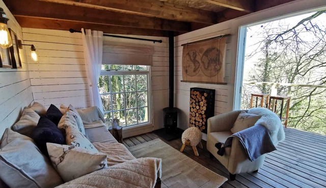 Luxury Treehouse Escape Carmarthenshire Countryside near Cardigan Coast
