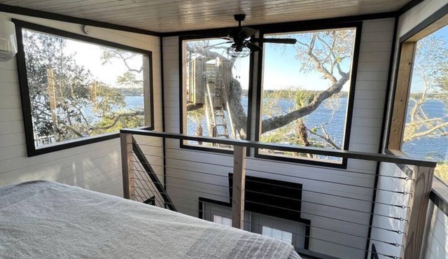 Luxury Treehouse on the San Sebastian River, Florida