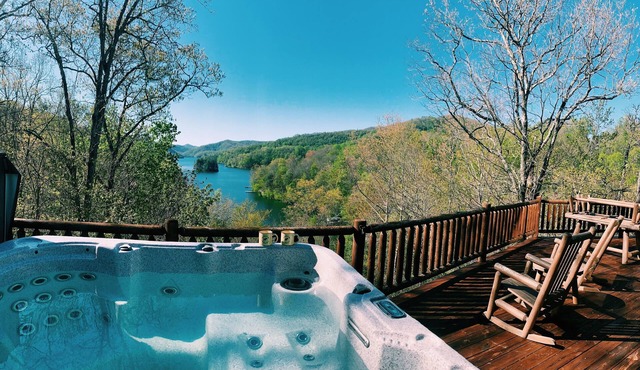 Luxury Vacation Home on water w/dock, boat slip and amazing views