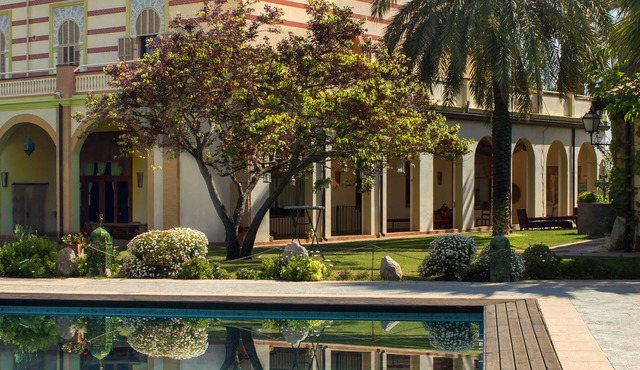 Luxury Villa near Sitges Barcelona with Large Pool, Tennis Court, BBQ area.