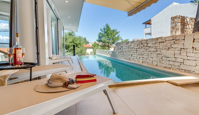 Luxury Villa Golden Hour with Pool