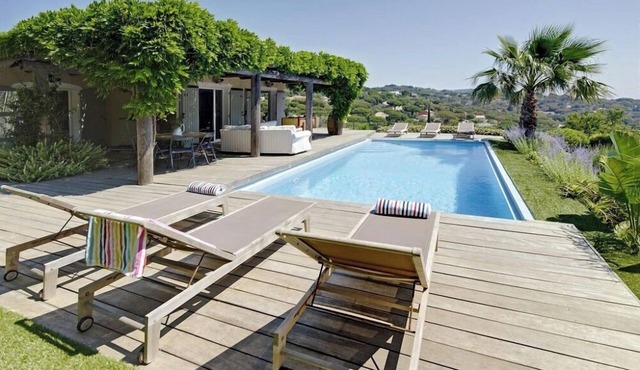 Luxury Villa rental Saint-Tropez for 8 people
