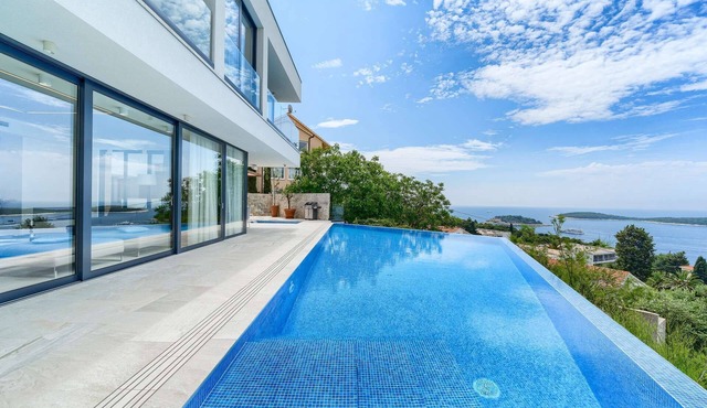 Luxury Villa Royal - modern newly built villa with views of Hvar town, the sea and the islands by MyWaycation