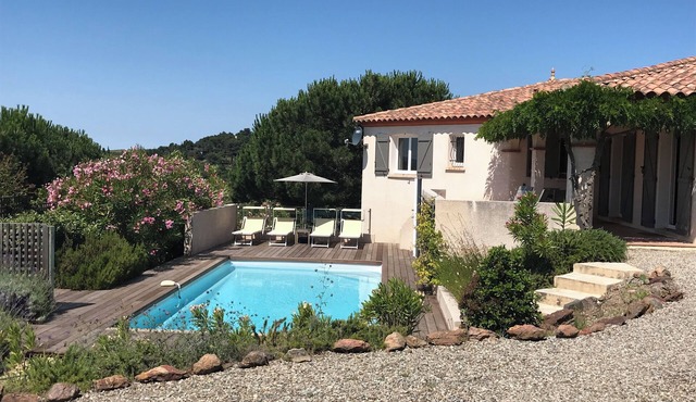 Luxury villa with a pool and stunning views