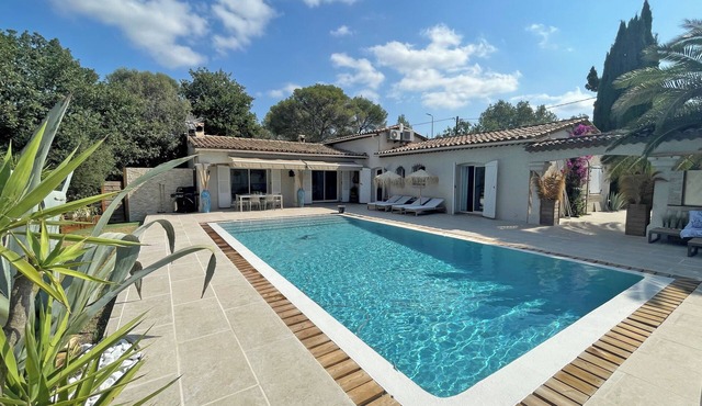 Luxury villa with air conditioning, 10 km from Sea
