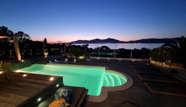 Luxury Villa with Stunning Panoramic Views of the Gulf of Ajaccio