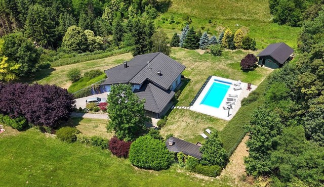 Luxury villa with pool and nature in Pregrada, perfect for family retreat.
