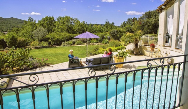 Luxury Villa with pool, garden, petanque court great views in perfect location.