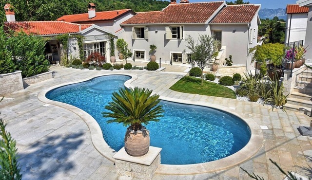 Luxury Villa Zita for 10 guests with private pool and sauna in the peaceful village of Švići.