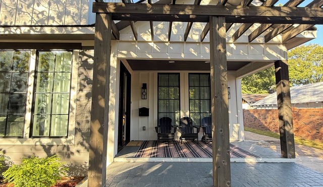 Luxury Walk-to-Stadium Stay with Backyard Retreat!