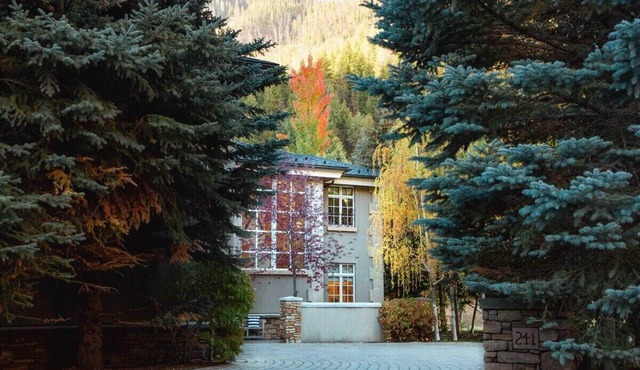 Luxury Warm Springs Riverfront Home | Walk to the Lift!