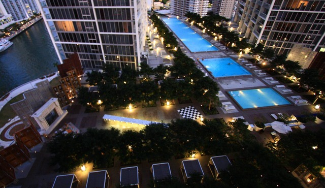 Luxury Waterfront Condo In The Urban Oasis At Icon-Brickell, W Resort Free SPA
