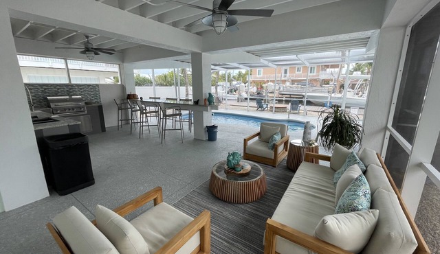 Luxury Waterfront-Weekly Rental-Dock-Private Pool-Gated Community-Island Life!