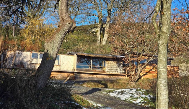 Luxury Welsh wooden cabin