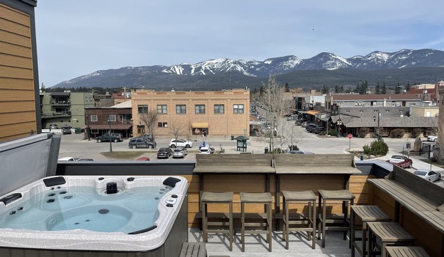 Luxury Whitefish Penthouse w/Hot Tub on Central Ave