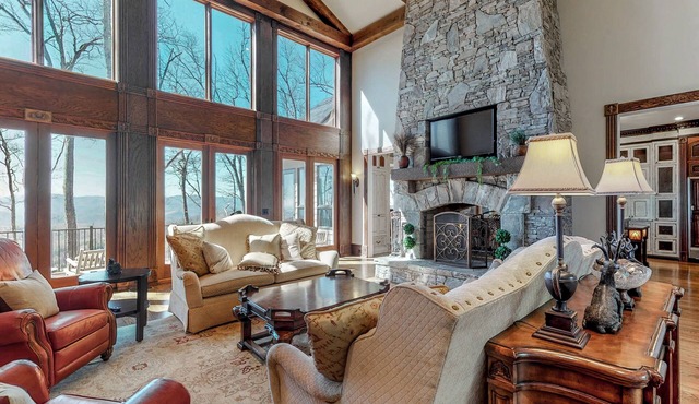 Luxury With Stunning Mountain Views , Indoor Pool, Theater, Custom Wine Bar